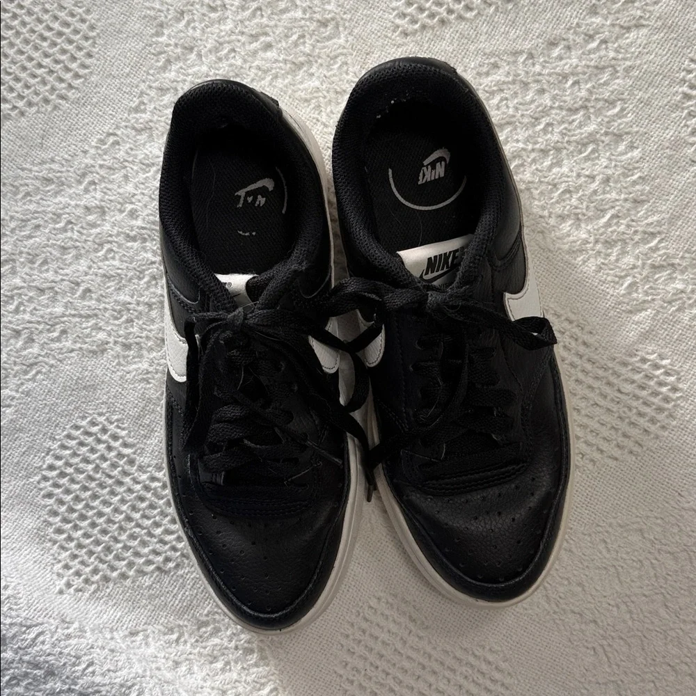 Nike Court Vision Alta Leather Platform Sneakers (8.5)